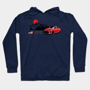 Toyota GR Yaris Red, JDM Car Hoodie